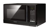Sharp 20 Liter Digital Solo, Handle Door Microwave Oven, Black, R-20GHM-BK3 with 8 Auto-Cooking Menu's - City Park