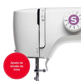 Singer M1605 Domestic Sewing Machine, 6 Built-in Stitches, Easy Stitch Selection, with Front loading Bobbin & Adjustable Thread Tension Dial