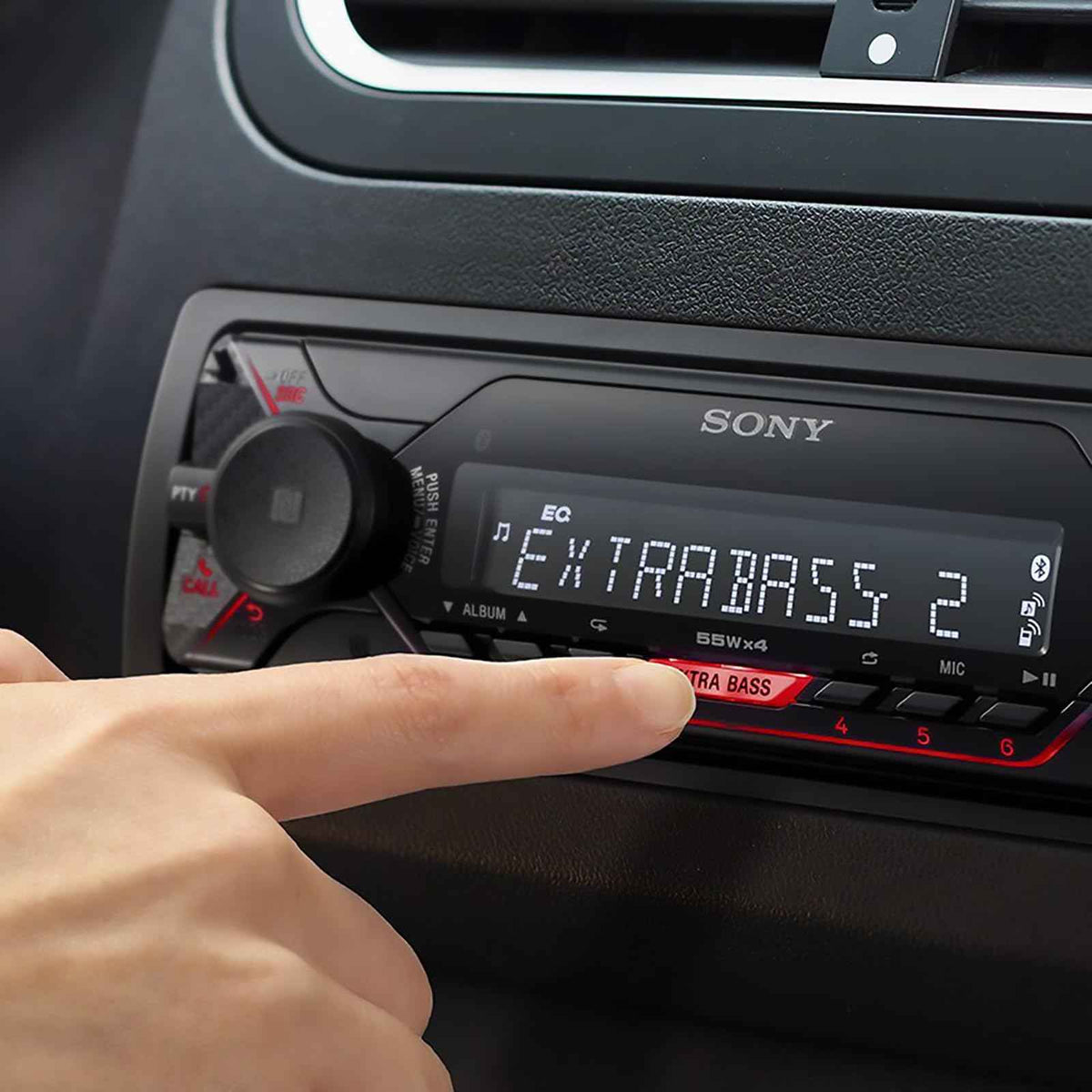 Sony DSX-A410BT 1 DIN 4x55w Bluetooth Mp3 Autostereo
