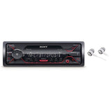 Sony MEX-N5300BT Car Stereo Single Din Radio with Bluetooth, CD Player, USB/AUX - City Park
