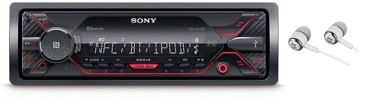 Sony MEX-N5300BT Car Stereo Single Din Radio with Bluetooth, CD Player, USB/AUX - City Park