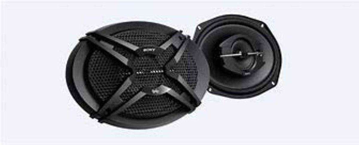 Sony XS-GTF6939 3-Way Car Speakers, 6 Inch x 9 Inch Size, Black