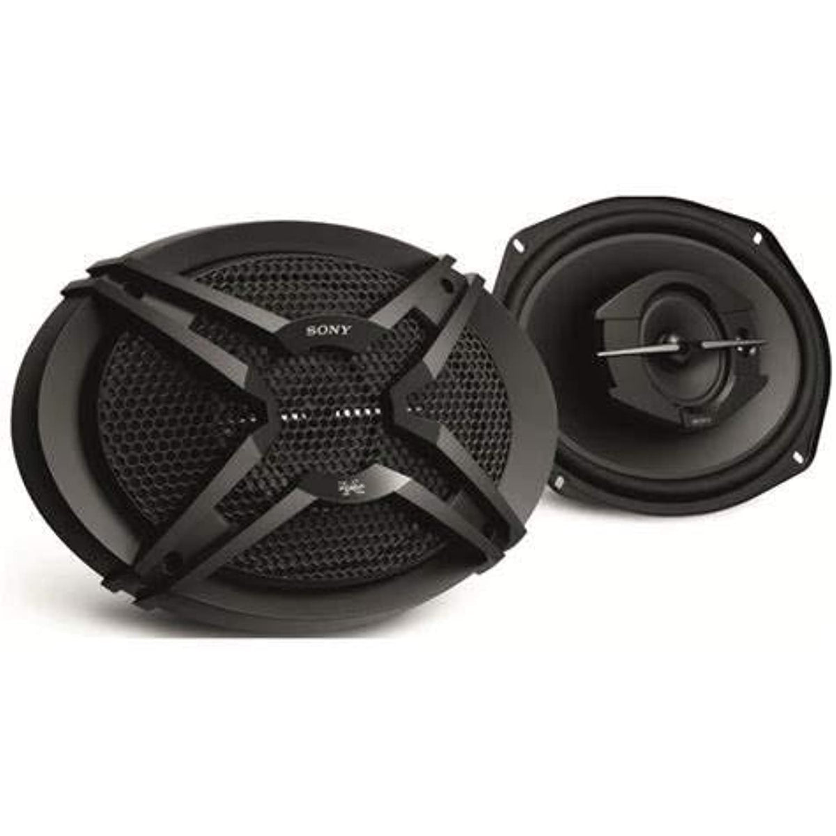 Sony XS-GTF6939 3-Way Car Speakers, 6 Inch x 9 Inch Size, Black - City Park
