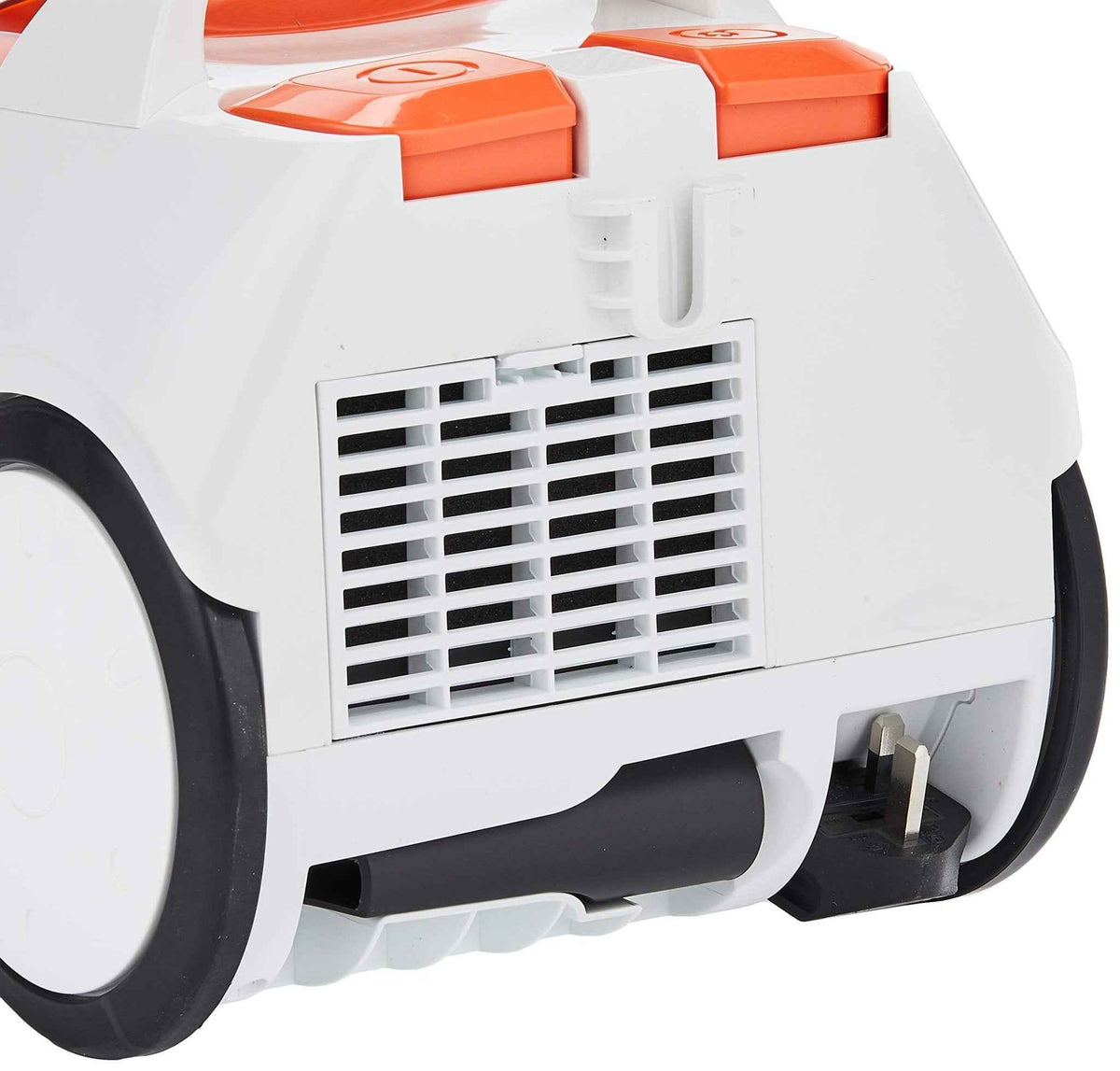 Tefal Micro Space Cyclonic TW3233 - Bagless Vacuum Cleaner, 1600W, 1L Dust Box Capacity, 2 Levels of Filtration, Easy Dust Removal, Ultra-Compact, Papaya