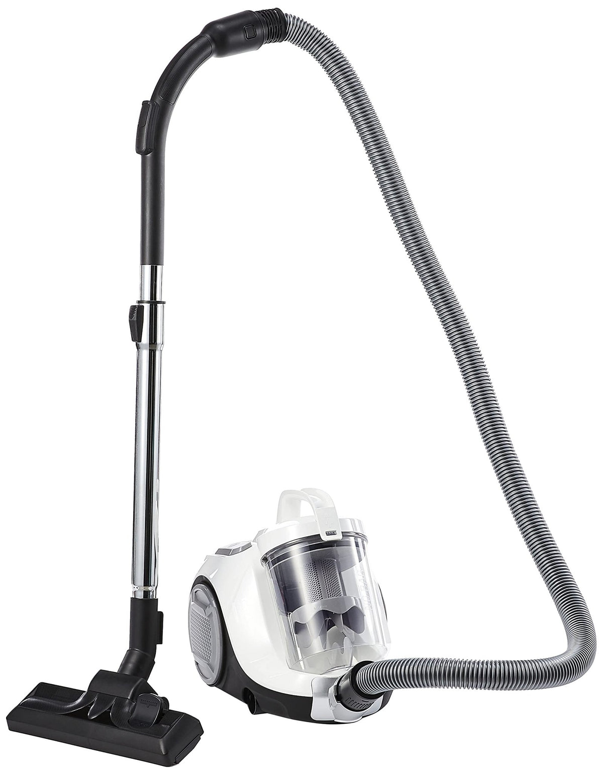 Tefal Swift Power Cyclonic TW2947 - Bagless Vacuum Cleaner, 750W, 1.2 Dust Box Capacity, 3 Levels of Filtration, 7.55m In use Radius, Compact Design for Handling, Snow White - City Park