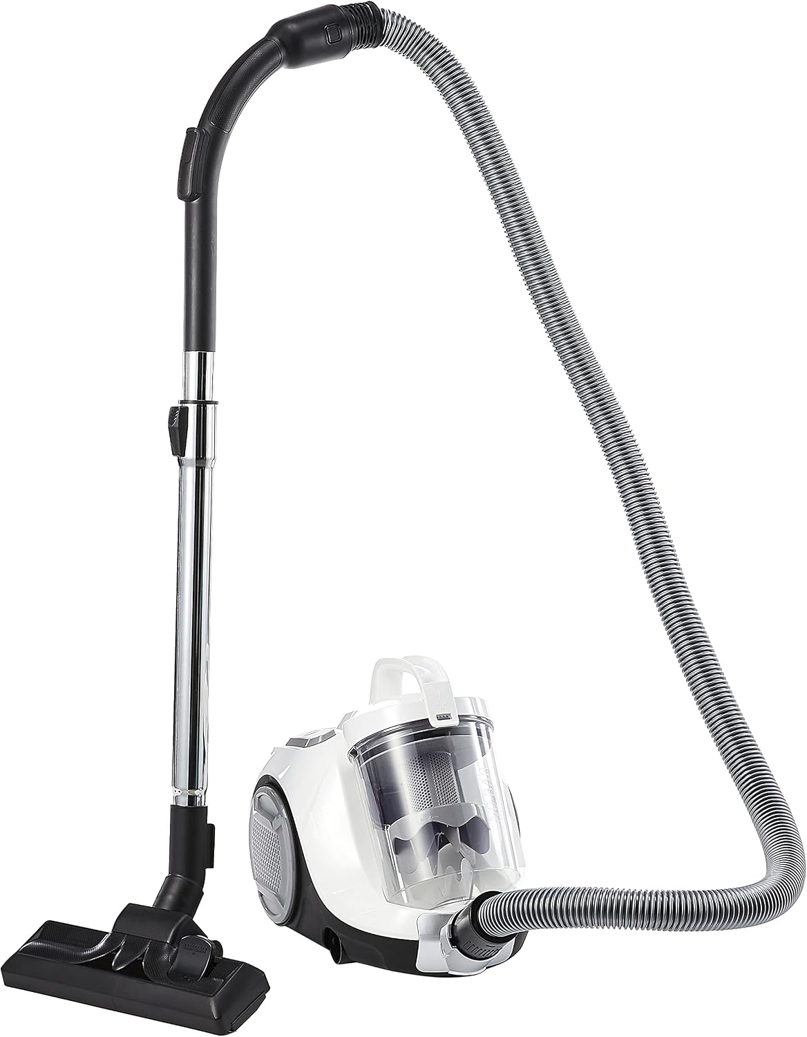 Tefal Swift Power Cyclonic TW2947 - Bagless Vacuum Cleaner, 750W, 1.2 Dust Box Capacity, 3 Levels of Filtration, 7.55m In use Radius, Compact Design for Handling, Snow White - City Park
