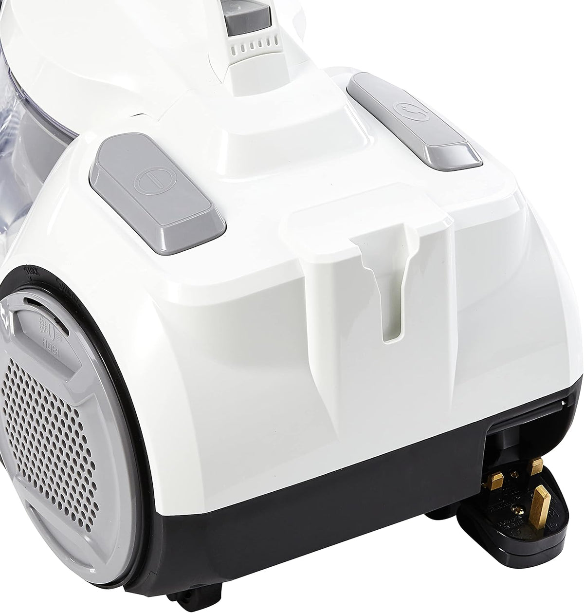 Tefal Swift Power Cyclonic TW2947 - Bagless Vacuum Cleaner, 750W, 1.2 Dust Box Capacity, 3 Levels of Filtration, 7.55m In use Radius, Compact Design for Handling, Snow White - City Park