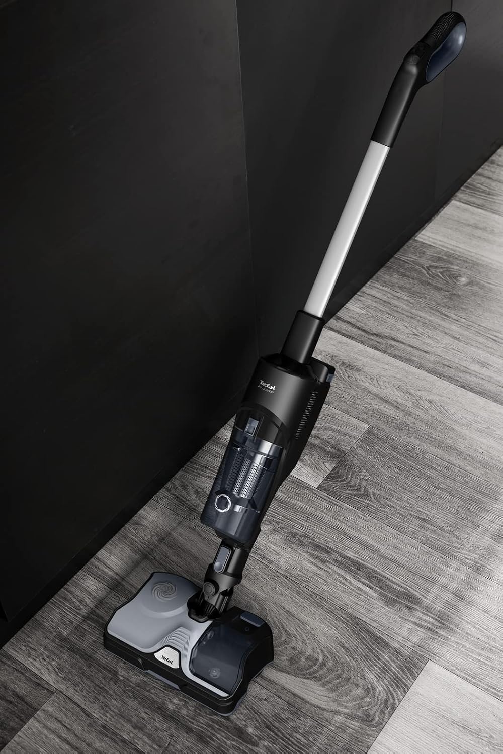 Tefal X-Combo GF3039 - Handstick Vacuum Cleaner, 240W, 0.45 Dust Box Capacity, 3.5kg, Up to 60min Running Time, Wet & Dry, 2-in-1 Vacuum & Spin Mop - City Park
