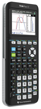 TEXAS INSTRUMENTS TI-84 Plus CE Graphing Calculator, Black (Frustration-Free Packaging), Pack of 1 - City Park
