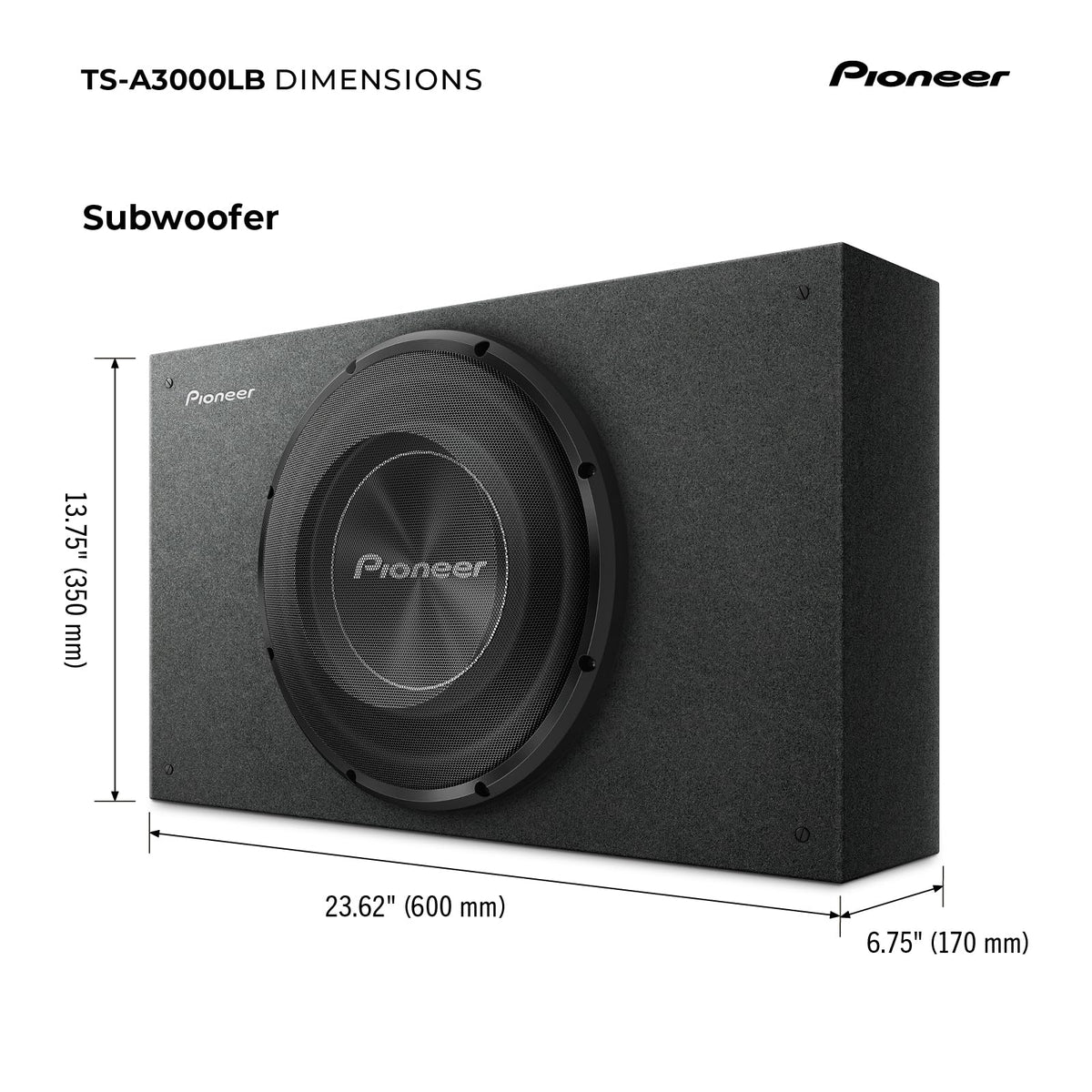 TS-A Slim Pre-Loaded Subwoofers - City Park