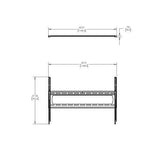 Universalmounts Super Slim Flat Wall Mount for Samsung LG Sony LED TV 65" 70" 75" 77" 79" 80" 82" 85" 86" 88" up to 300 lbs