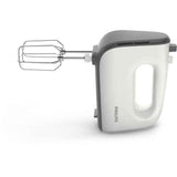Versuni Philips HR3745/00 Mixer Daily with 5 speeds and Turbo, Stainless Steel Hooks, Container Included, 450 W, White