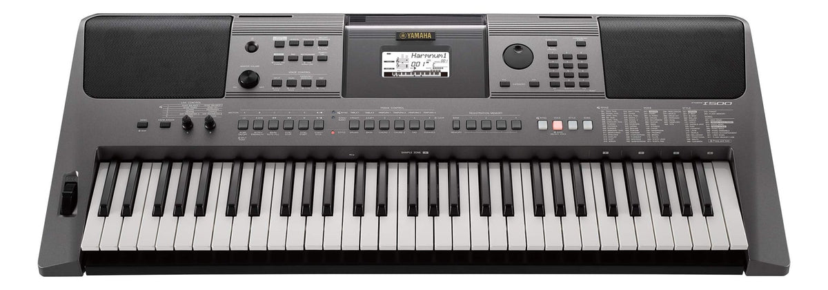 Yamaha PSR-I500 61-Key Portable Keyboard Bundle with Stand and Case - City Park
