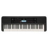 PSR-E383 61-Key Portable Keyboard with Adapter - City Park
