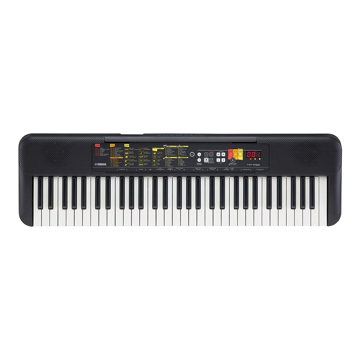 Yamaha PSR-F52 Digital Keyboard, schwarz - City Park